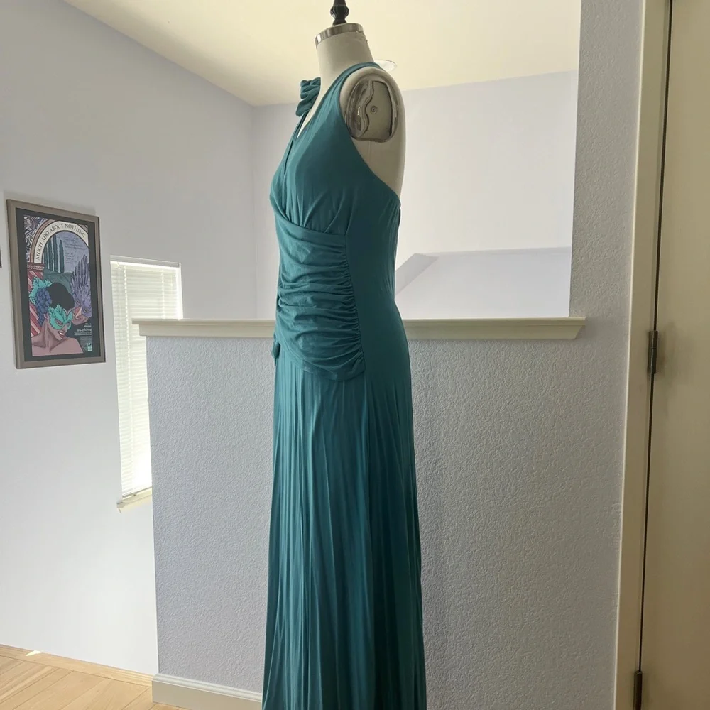 Ocean Blue Halter Dress from Newport News, size M - Picture 3 of 7